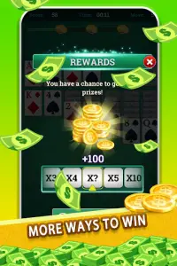 Solitaire night- card games Screen Shot 1
