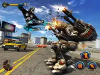 Panther Robot War: Superhelden-Verbrechen City Screen Shot 12