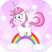 Unicornio Kawaii Evolución y Clicker Juego