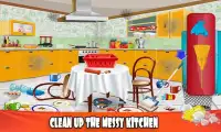 House Dish Washing Kitchen Clean up: Cleaning Sim Screen Shot 4