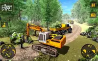 Excavator Berat Crane 3D - Truk Konstruksi Kota Screen Shot 3