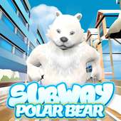 Subway Polar Bear - Endless Runner Surf Hoverboard