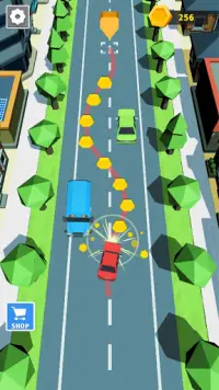 Car Driving - Drawing Line Screen Shot 2