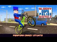 Blocky Cops Police Bicycle Screen Shot 5