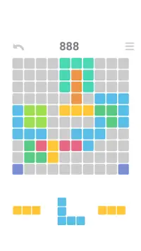 10x10 Block Puzzle. Mega Bloks Screen Shot 0