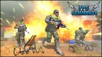 Commando frappe 2021: militaire guerre tribale Screen Shot 0