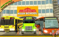 High School Bus Driving SIM Summer Camp Mania 2018 Screen Shot 6