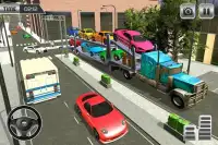 Heavy Car Carrier Truck Driving Simulator 2019 Screen Shot 3