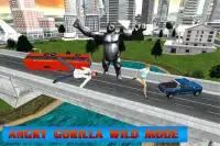 Angry Gorilla Town Attack Screen Shot 5