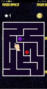 Maze Space : Classic puzzle game Screen Shot 1