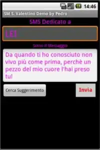 SMS Amore Mio Bye Demo Screen Shot 5