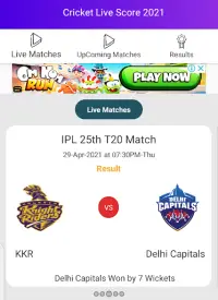 Cricket live score 2021 Screen Shot 3