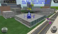 शहर हेलीकाप्टर लैंडिंग सिम Screen Shot 6