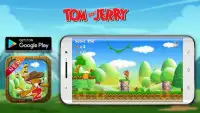 Tom e super Jerry selva aventura - Jogo run dash Screen Shot 5