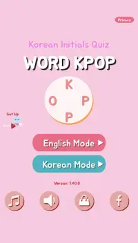 Word Kpop - Korean Initials Quiz Screen Shot 6