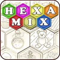 Hexa Mix - teka-teki dengan bom