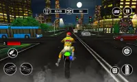 बाइक पार्किंग गेम 2017: शहर ड्राइविंग साहसिक Screen Shot 2