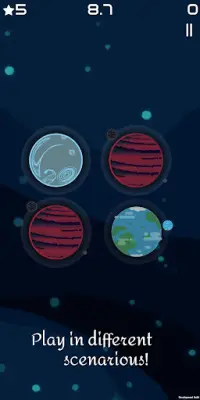 Orbity - Free Space Casual Planets Jump Screen Shot 4