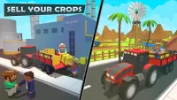 เครื่องคราดหญ้า Farming Harvester 3: Fields Simula Screen Shot 9
