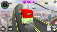 पागल रिक्शा: असंभव पटरियों - कार का खेल Screen Shot 2