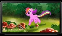 Rainbow Unicorn Dash Screen Shot 1