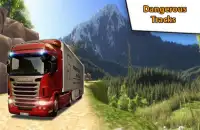 Cargo Truck Driver Offroad 3D Simulator Screen Shot 11