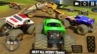monstruo camión Carreras: demolición derby juego Screen Shot 3