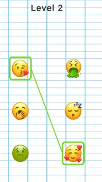Emoji Puzzle - Match 2 Fun Game Screen Shot 2