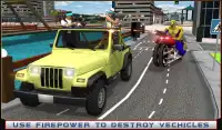 Superhero crime chase: Traffic Racer Screen Shot 10