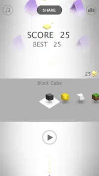 IMPOSSIBLE CUBE JUMPER: OBSTACLE COURSE GAMES Screen Shot 1