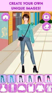 Fashion Girl Dress Up - Spiel für reiche Mädchen ⭐ Screen Shot 3