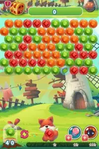 Bubble Shooter Fox - Endless Shooter Game Screen Shot 1