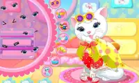 Kitty Princess Hair Salon Screen Shot 2