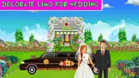 زفاف زخرفة سيارة ليمو: تخصيص المركبات Screen Shot 4