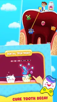 дантист больница -  врач игра Screen Shot 5