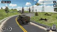 Armée un camion et Militaire Jeep Chauffeur Screen Shot 0