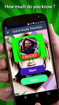 Cult of Chucky Trivia Quiz Screen Shot 0