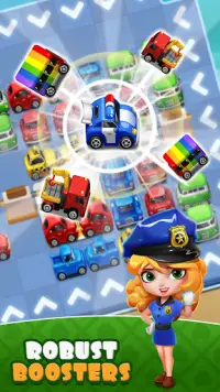 Traffic Jam Cars Puzzle Match3 Screen Shot 3