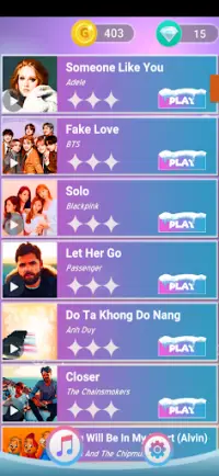 Magic Tiles Vocal Piano Games Screen Shot 2