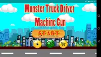 Monster Truck game  with Gun Climb Shooting Screen Shot 5