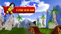 Super Flying Hero Run 2017 Screen Shot 1