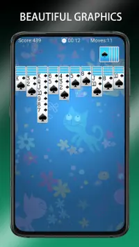 Spider Solitaire - Free Card Games Solitaire Fun Screen Shot 1
