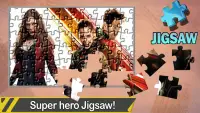 Jigsaw SuperHero Puzzle Screen Shot 0