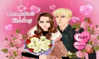 Valentine Kissing Spiele Screen Shot 0