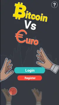 Win Bitcoins for free with Euro VS Bitcoin Screen Shot 1