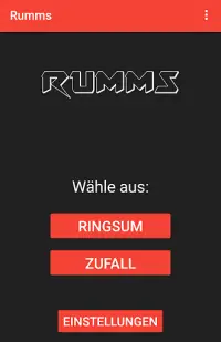 Rumms - El juego del partido Screen Shot 0