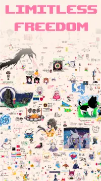 Everyone Draw: Pixel Art Mural Screen Shot 6