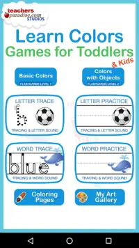 Learn Colors Game for Kids & Toddlers Screen Shot 8