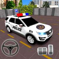 Police Prado Parking Car Games