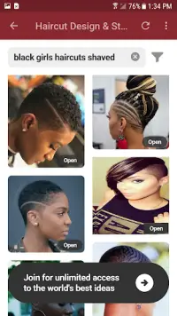 Black Girls Haircut Styles. Screen Shot 19